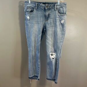 KUT FROM THE KLOTH REESE ankle straight leg size 4 denim jeans